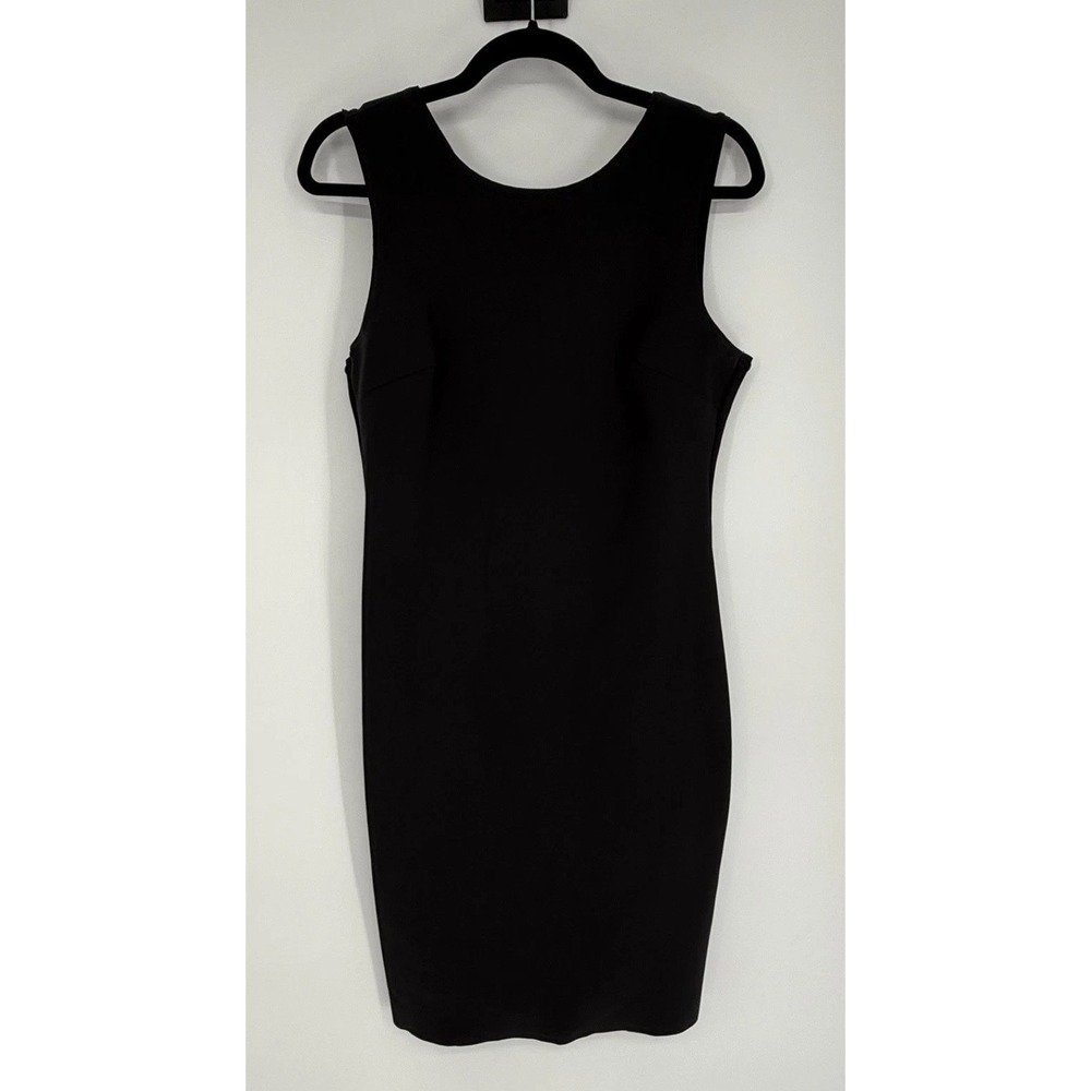 Banana Republic Pencil Dress 4 Black Scuba Career Office Siren Work Wear Job